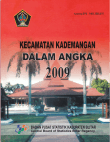 Kecamatan Kademangan Dalam Angka 2009 Kabupaten Blitar