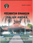 Kecamatan Binangun Dalam Angka 2009 Kabupaten Blitar