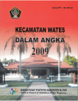 Kecamatan Wates Dalam Angka 2009 Kabupaten Blitar