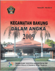 Kecamatan Bakung Dalam Angka 2009 Kabupaten Blitar